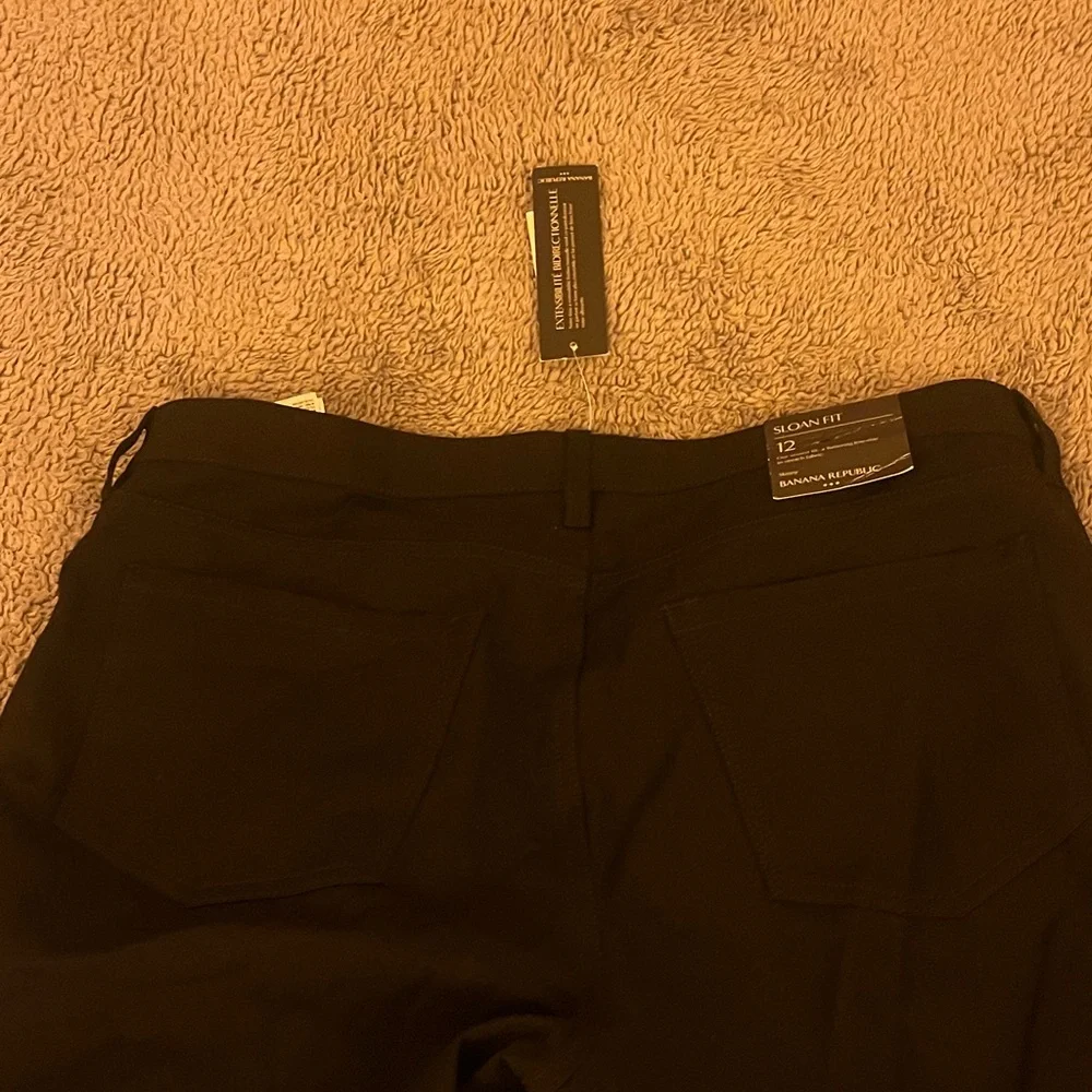 Banana Republic Sloan Fit Black Pants - BRAND NEW - Picture 4 of 5